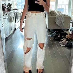 Distressed Jeans